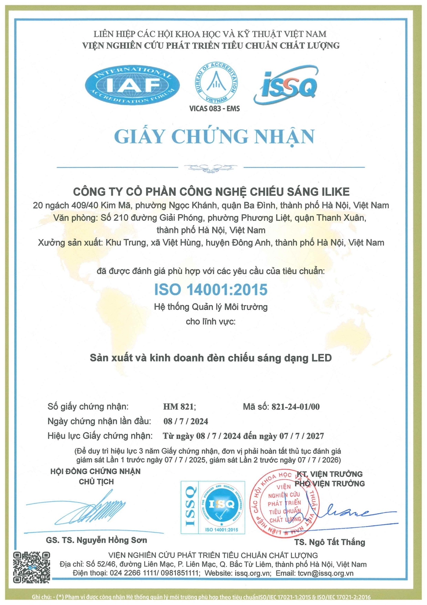 ISO 14001:2015